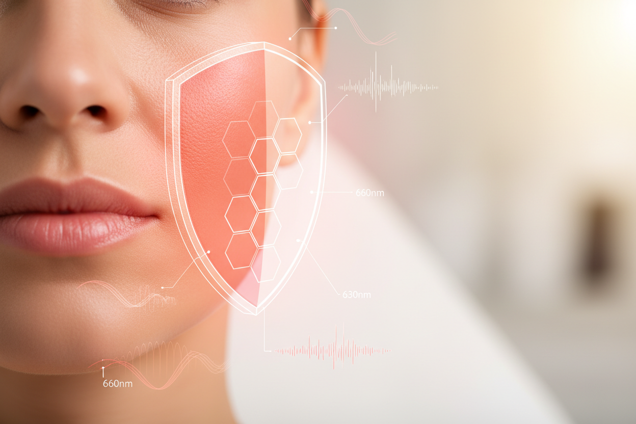 Kůže připravená na slunce? Studie potvrzuje účinek červeného světla na prevenci poškození UV zářením