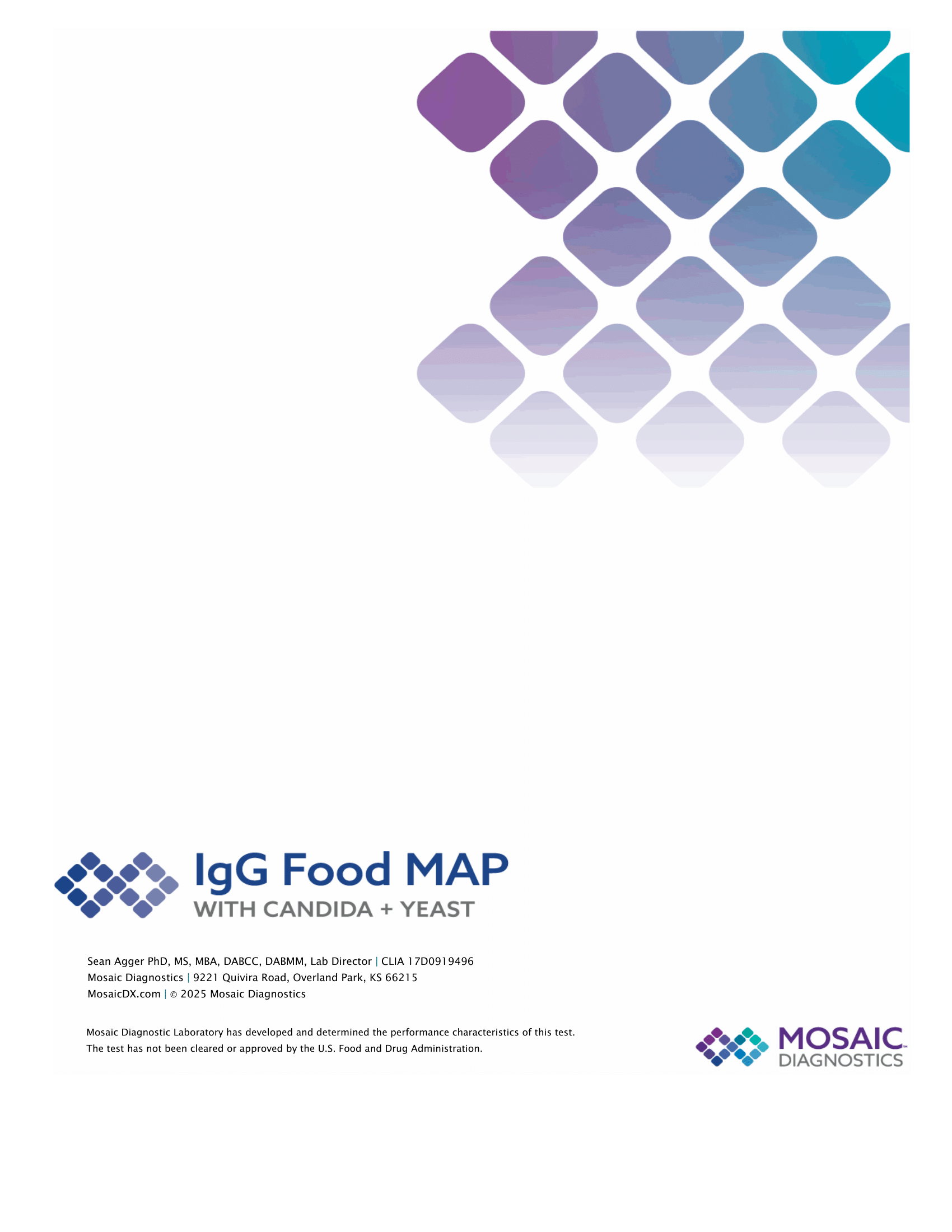 Food intolerance test
