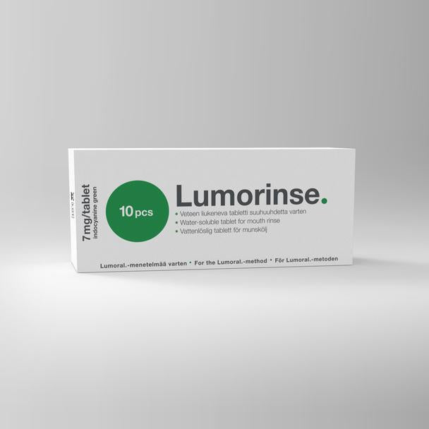 Lumorinse mouthwash, 30 tablets