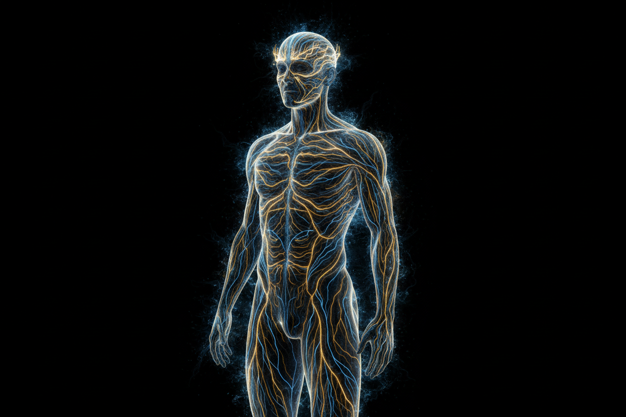 Skrytý signál ve striích na kůži: Elektrická mapa těla