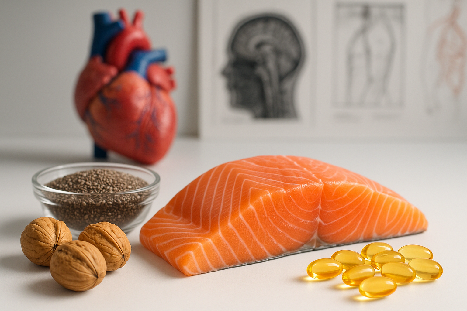 Omega-3 mastné kyseliny: Nový klíč k dlouhověkosti a zdraví našich orgánů?