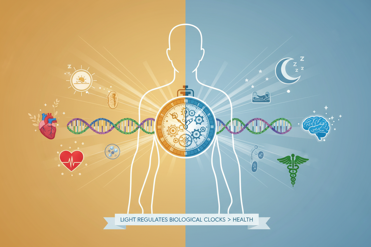 Světlo nastavuje tvoje vnitřní hodiny — a tvoje hodiny nastavují tvoje zdraví